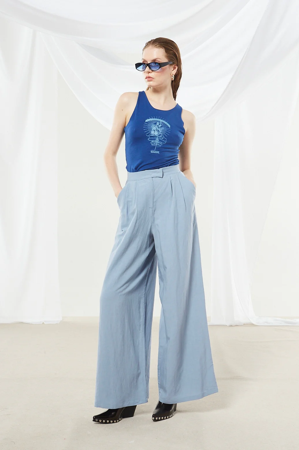 Senna wide leg ciel pants - Image 7