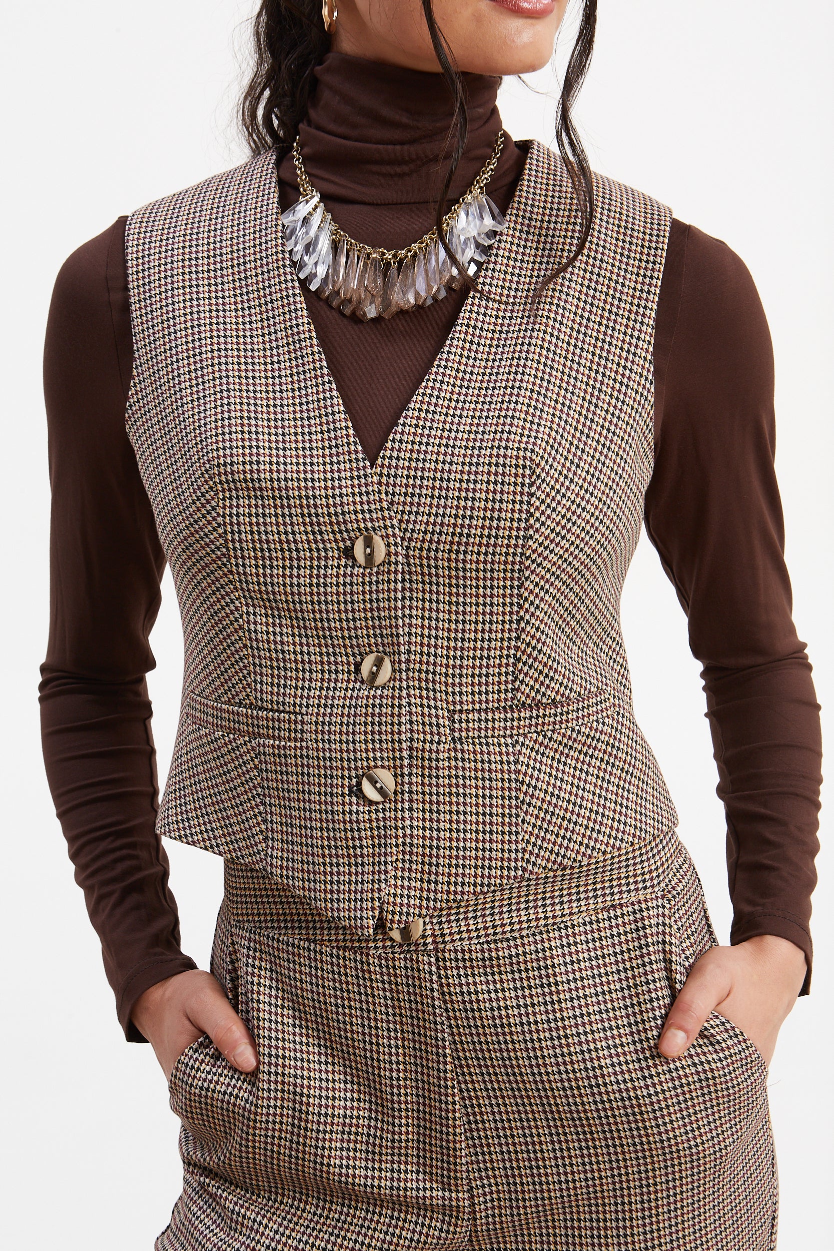 Victoria pied de poule vest - Image 2