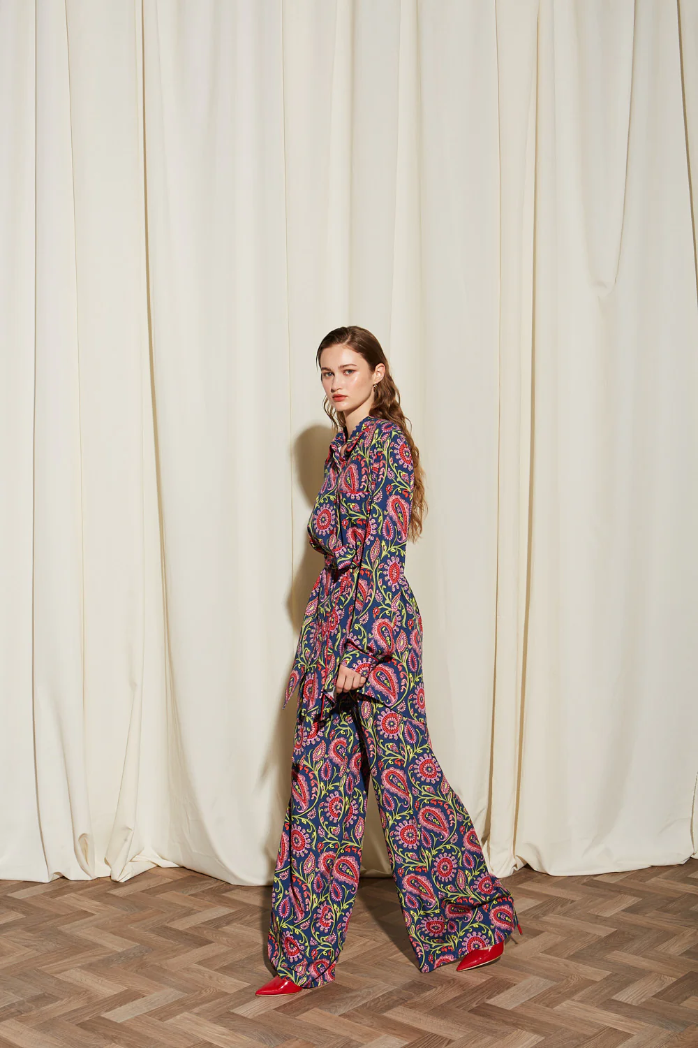 Vivienne viscose printed pants - Image 4