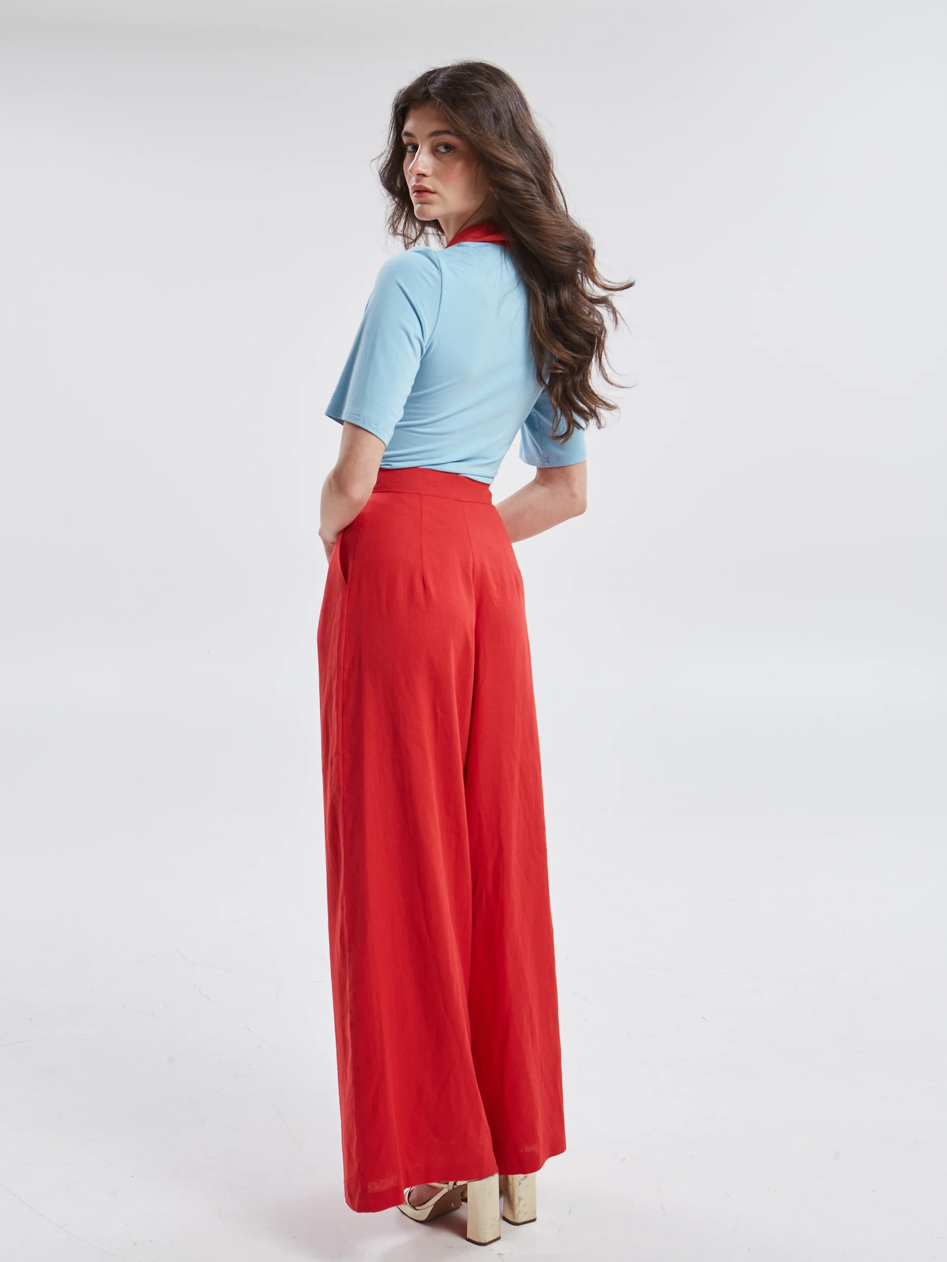 Yara polo ciel top - Image 6