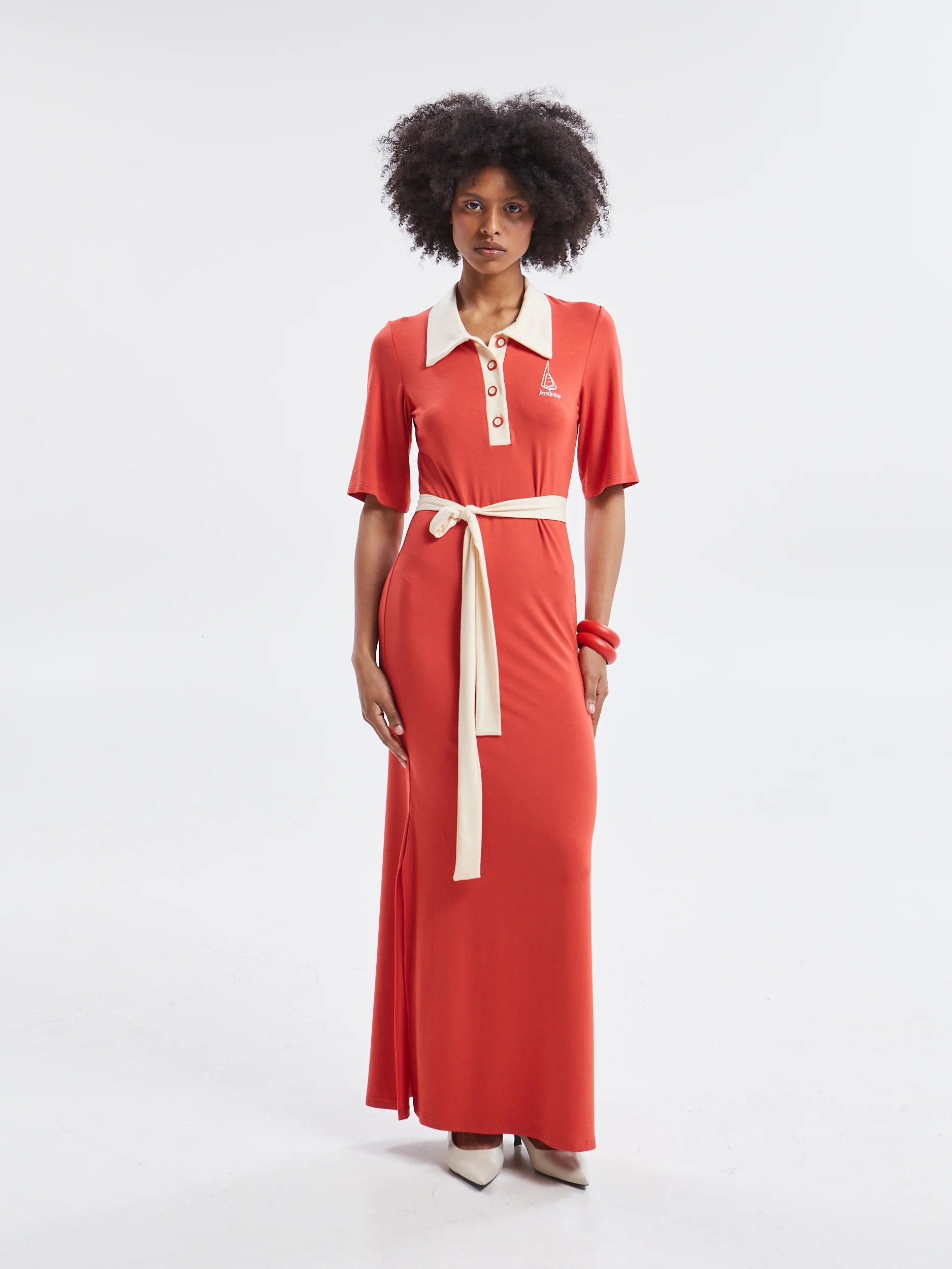 Yara polo red dress - Image 4