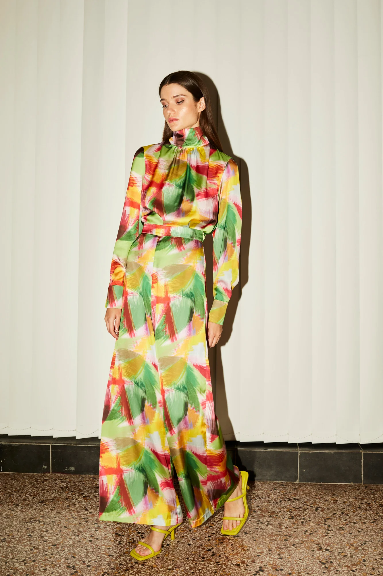 Yolanda satin pants - Image 4