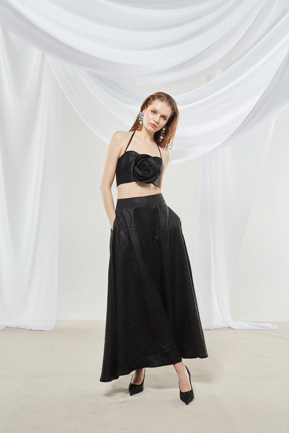 Zinnia black flower top - Image 5