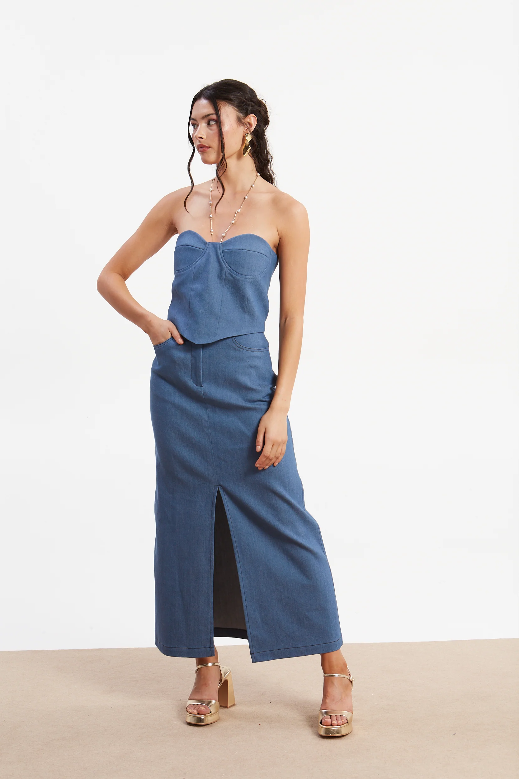 Zora denim skirt - Image 3